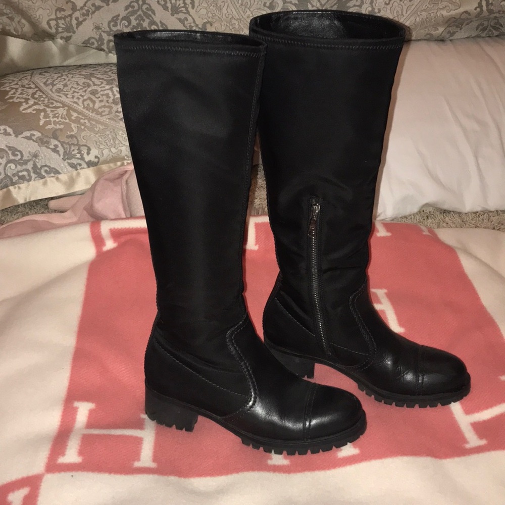 Prada Black Boots